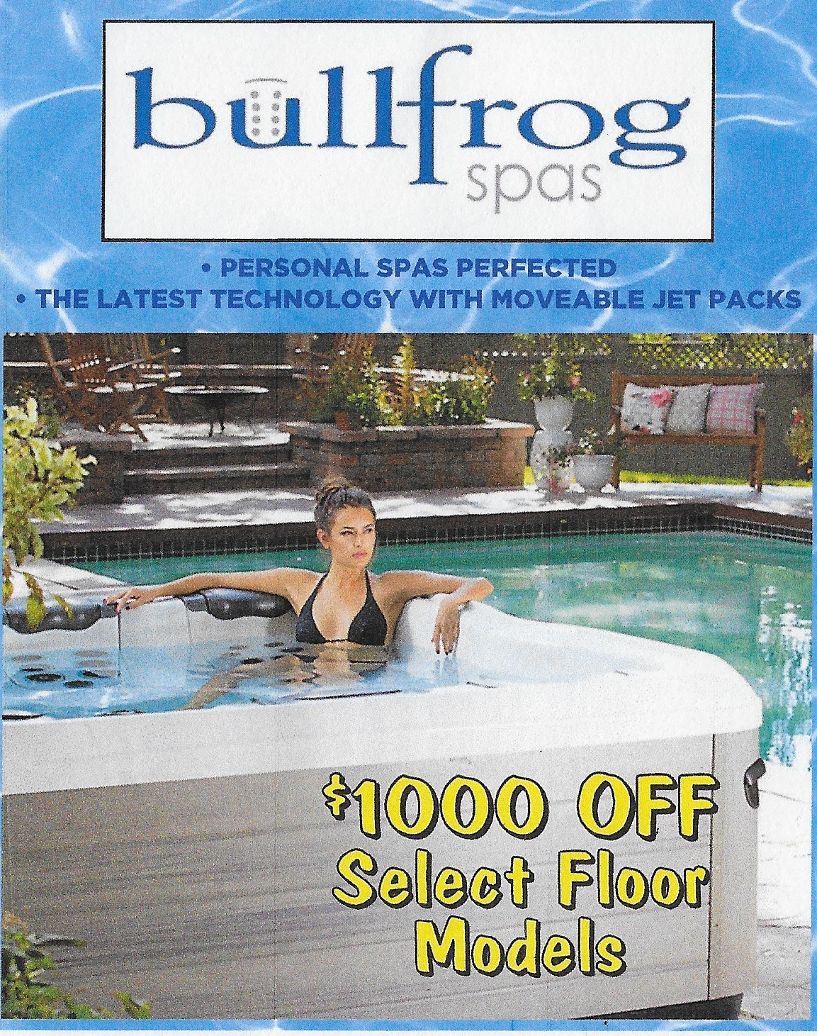 Sun and Fun Pools Bullfrog Hot Tub Specials and Sale Items from